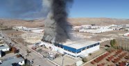 Sivas'ta fabrika yangını