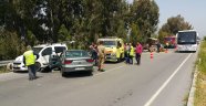 Söke'de trafik kazası; 4 yaralı