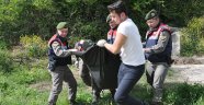 Su kuyusunda yakılmış erkek cesedi bulundu