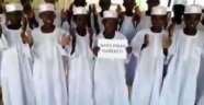 Sudanlı yetimlerden Türkiye'ye dua