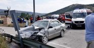 Sungurlu'daki trafik kazası : 1 ölü 3 yaralı