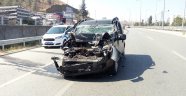 Sungurlu'da trafik kazası : 1 yaralı