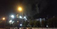 Sunta fabrikasının talaş silosunda yangın