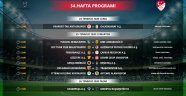 Süper Lig'de son haftanın programı belli oldu