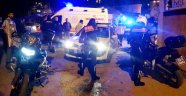 Şüpheli aracı kovalayan polis motosikleti kaza yaptı: 2 polis yaralı
