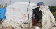 Suriyelilerin çadırda yaşam mücadelesi