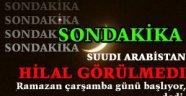 Suudi Arabistan, Mısır, Ürdün ve Körfez ülkeleri, Ramazana çarşamba günü başlayacak