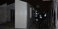 Tarım işçileri için hazırlanan depoda yangın çıktı