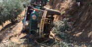 Tarım işçilerini taşıyan araç uçuruma yuvarlandı: 1 ölü 5 yaralı