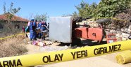 Tarla sürerken canından oldu