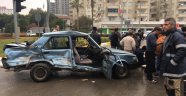 Tarsus'ta trafik kazası: 2 yaralı