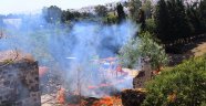 Tatil cennetinde korkutan yangın