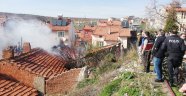Tavşanlı'da korkutan yangın