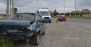Tavşanlı'da trafik kazası, 2 yaralı
