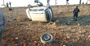 Tekeri kopan araç otomobille çarpıştı: 4 yaralı