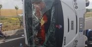 Tekirdağ'da trafik kazası: 18 yaralı