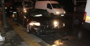 Tekirdağ'da iki otomobil kafa kafaya çarpıştı: 1 yaralı