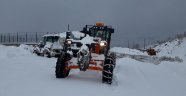 Tendürek'de kar ve tipi ulaşımı felç etti