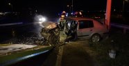 Ters yönden giden araç kazaya neden oldu: 1 ölü 2 yaralı