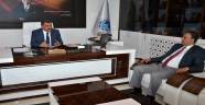ÖZBEY'DEN, BAŞKAN GÜRKAN'A ZİYARET
