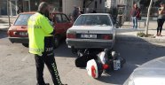 Ticari araç ile motosiklet çarpıştı: 1 yaralı