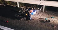 Ticari araçla çarpışan motosikletli hayatını kaybetti