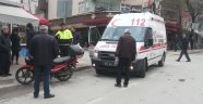 Ticari araçla motosiklet çarpıştı: 1 yaralı