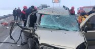 Trafik kazası 5 yaralı