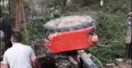 Traktör Sakarya Nehri'ne devrildi: 1 ölü