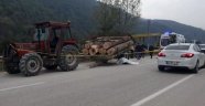 Traktörden çıkan römork devrildi: 1 ölü