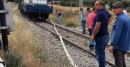 Trenin çarptığı kişi öldü