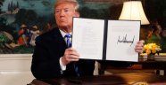 Trump: ABD anlaşmadan çekiliyor