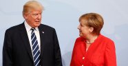 Trump, Merkel ve Macron'la görüştü