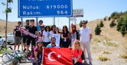 Türk Kadının Zaferi Bisiklet Turu' Malatya'da