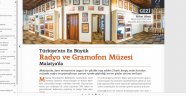 Türkiye'nin en büyük Radyo ve Gramofon Müzesi BİK Dergisinde