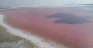 Tuz Gölü pembe renge büründü