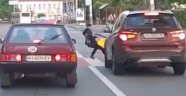 Ukrayna'da yaya son anda ölümden döndü