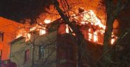 Ukrayna'da Türklerin yaşadığı evde yangın