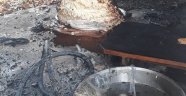 Ulaş'ta tandır evi yangını