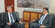 ULUAYAK;BAŞKAN ÇAKIR'I ZİYARET ETTİ