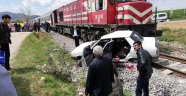 Uşak'ta tren kazası: 2 ağır yaralı