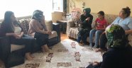 Vali Kaban'ın eşi Neriman Kaban aile ziyaretlerine devam ediyor