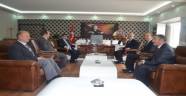 VALİ ŞAHİN'DEN YENİ MÜFTÜ ÇİMEN'E ZİYARET