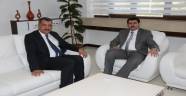  Vali Şahin,Gürkan'a veda ziyaretinde bulundu