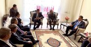 Vali Toprak, Bakan Tüfenkci ile şehit Yıldırı'ın ailesini ziyaret etti