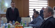 Vali Toprak Bakanlar Özlü ve Tüfenkci'ye OSB'ler ve Talepler hakkında brifing verdi