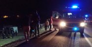 Van'da askeri araç kaza yaptı yaralılar var