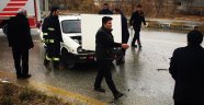 Van'da trafik kazası: 2 yaralı