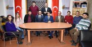 Voleybol Camiası, Spor Basınını ağırladı