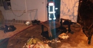 Yangınlarda maddi hasar oluştu